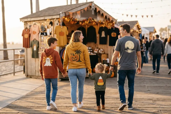 Halloween DTF Transfers for Matching Family Outfits
